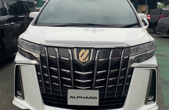 アルファード特別仕様車展示中